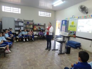 Inicio das atividades de Julho para A Turminha da Reciclagem/RS