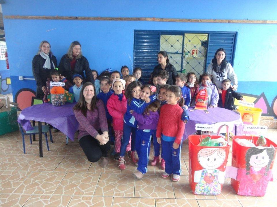 Inicio das atividades de Julho para A Turminha da Reciclagem/RS