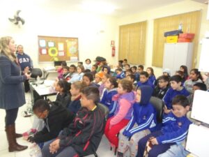 Inicio das atividades de Julho para A Turminha da Reciclagem/RS