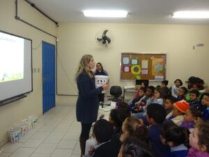 Inicio das atividades de Julho para A Turminha da Reciclagem/RS