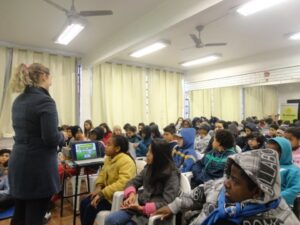 Inicio das atividades de Julho para A Turminha da Reciclagem/RS