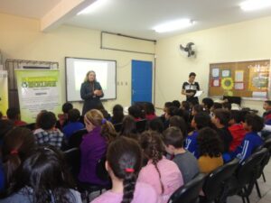 Inicio das atividades de Julho para A Turminha da Reciclagem/RS