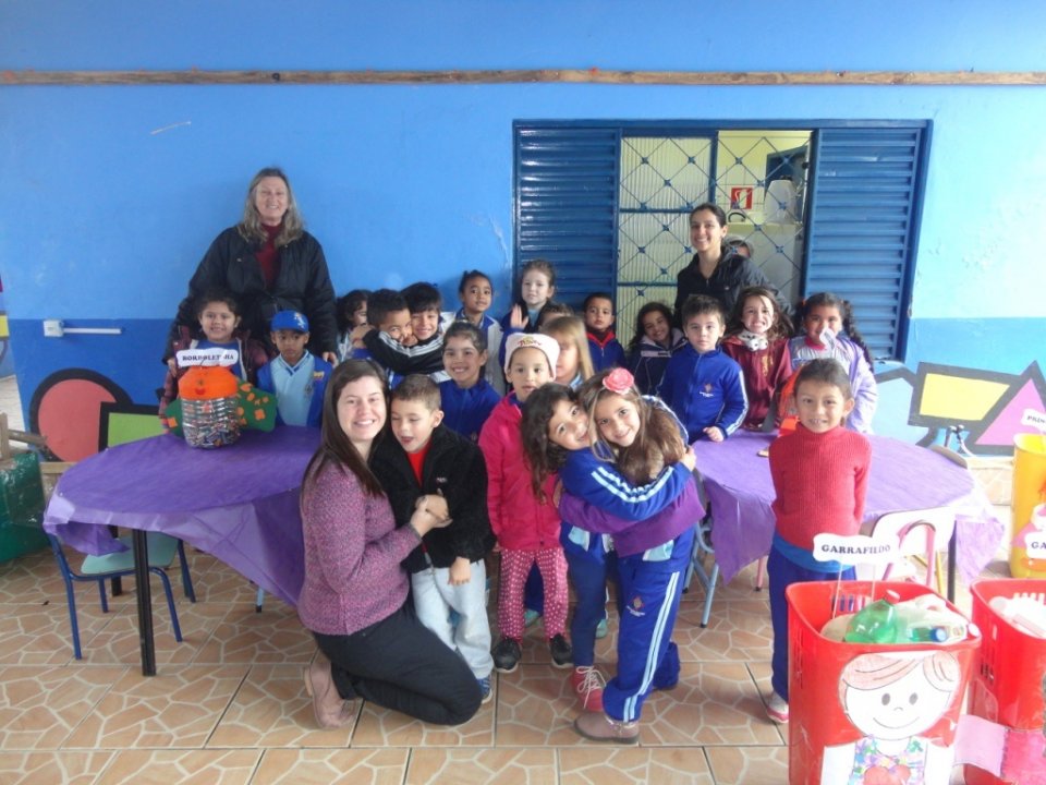 Inicio das atividades de Julho para A Turminha da Reciclagem/RS