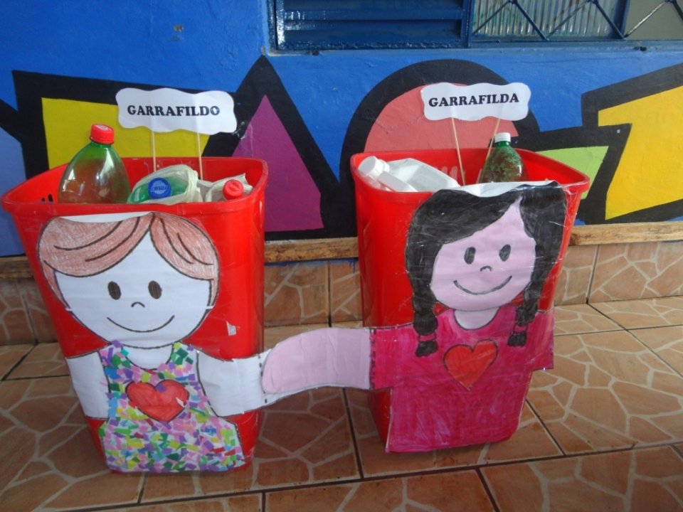 Inicio das atividades de Julho para A Turminha da Reciclagem/RS