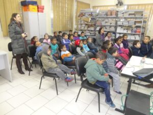 Inicio das atividades de Julho para A Turminha da Reciclagem/RS