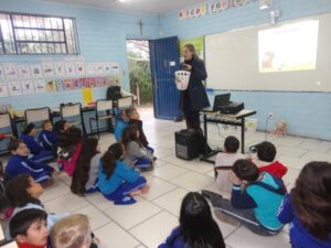 A Turminha da Reciclagem/RS atende escolas no mês de Julho