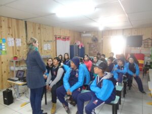 A Turminha da Reciclagem/RS realiza atividades antes do recesso escolar