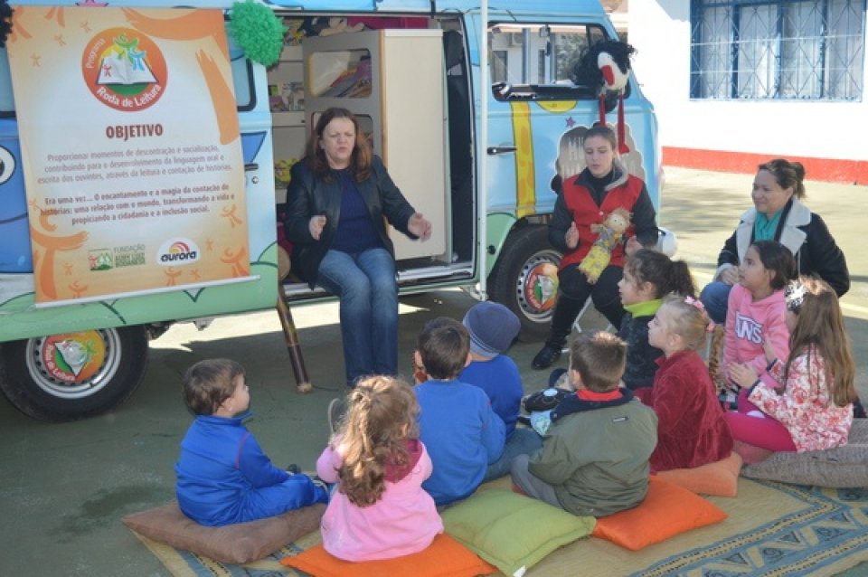 Roda de Leitura no mês de Julho