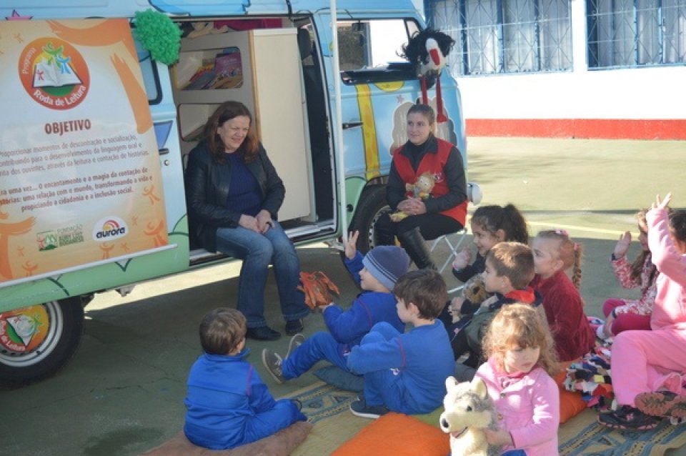 Roda de Leitura no mês de Julho