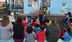 Roda de Leitura no mês de Julho