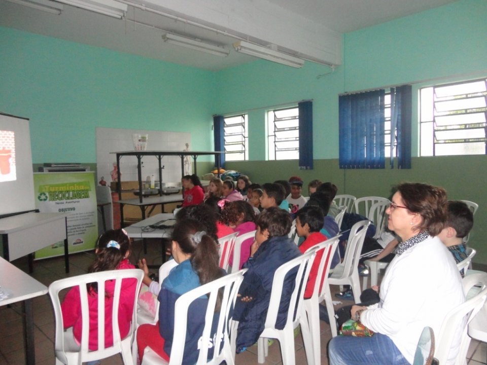 Volta às aulas com A Turminha da Reciclagem/RS