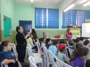 Volta às aulas com A Turminha da Reciclagem/RS