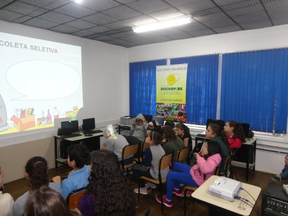 A Turminha da Reciclagem/RS em Novo Hamburgo