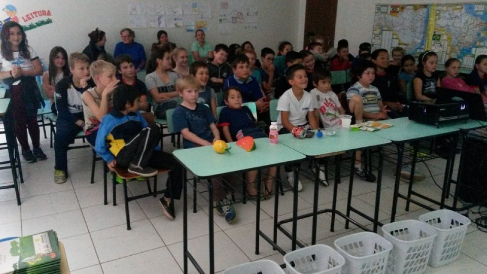 A Turminha da Reciclagem em Paial, SC