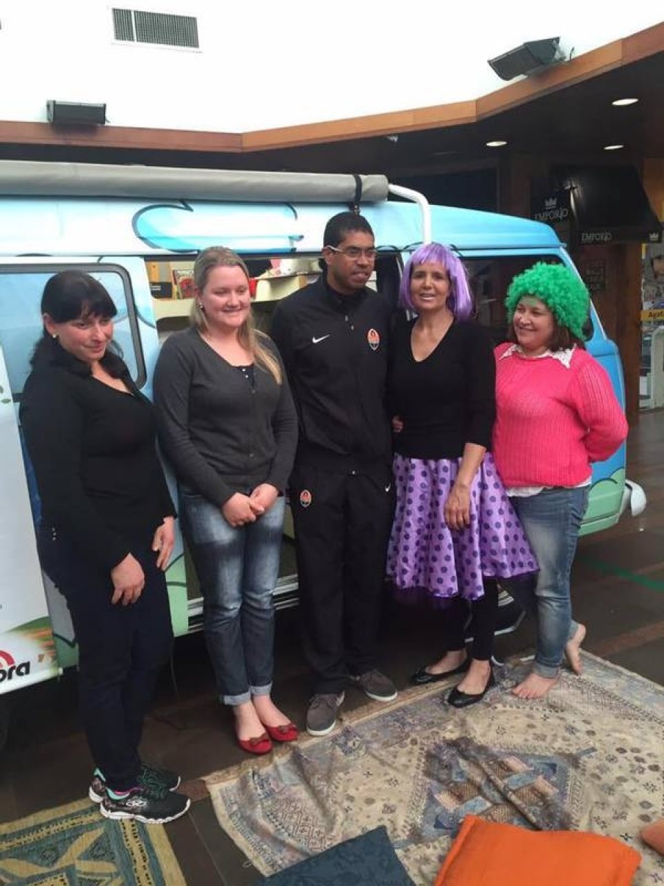 Master Sonda Shopping recebe contação de histórias