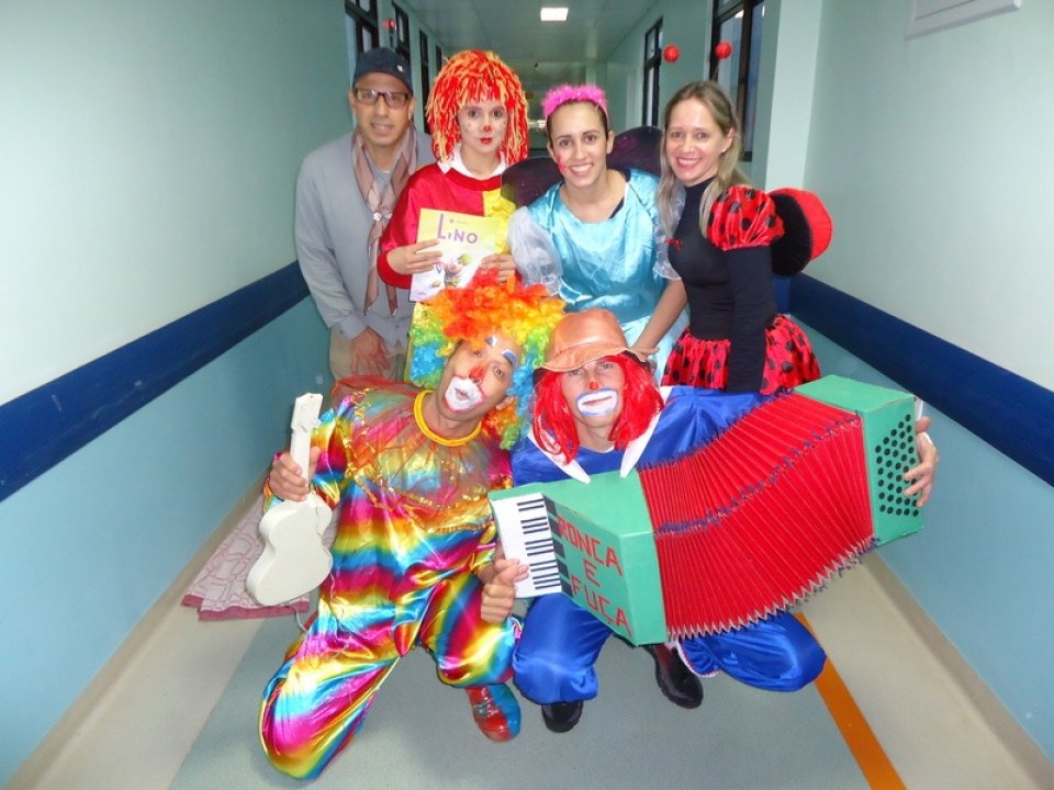 Alegria no Hospital Regional Terezinha Gaio Basso de São Miguel do Oeste