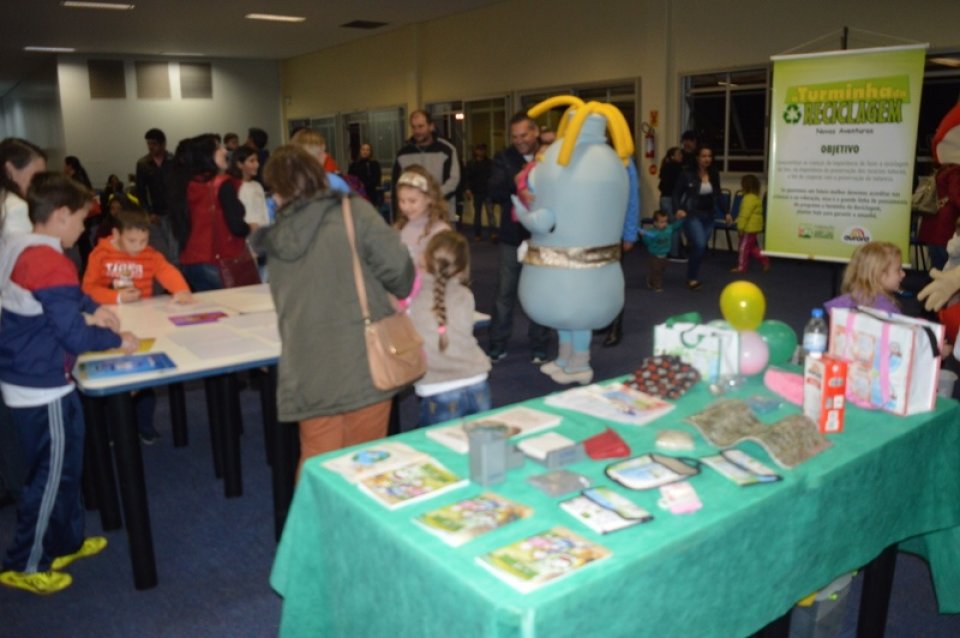 Ações de sensibilização ambiental em Chapecó