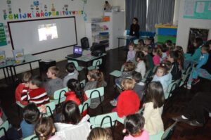 Ações de sensibilização ambiental em Chapecó