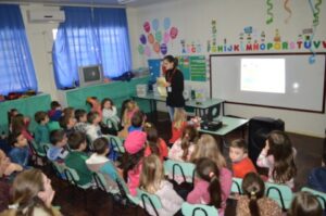 Ações de sensibilização ambiental em Chapecó