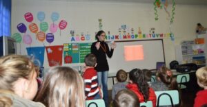 Ações de sensibilização ambiental em Chapecó